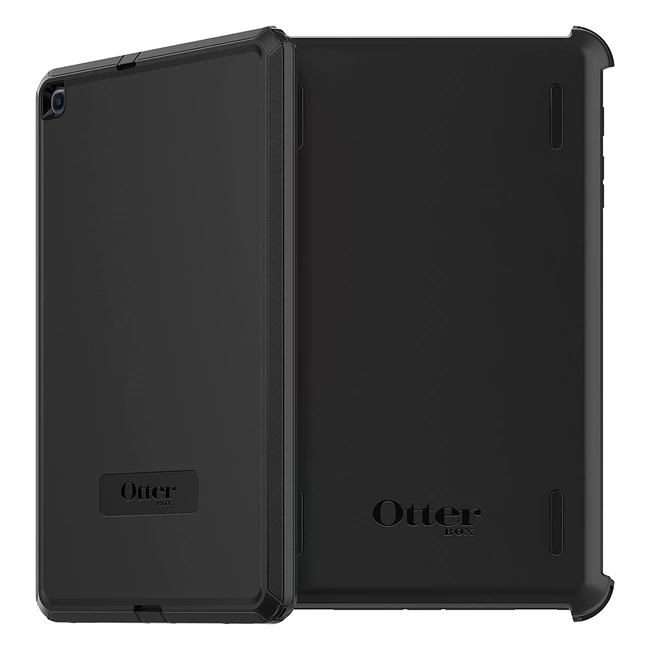 Funda Samsung Galaxy Tab A 10.1 2019 OtterBox Defender, a prueba de caídas y ultrarresistente con protector de pantalla integrado, negro