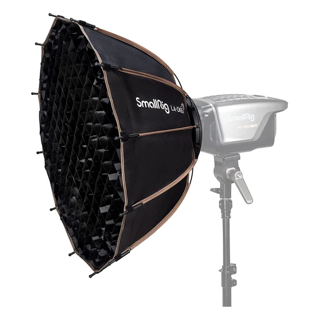 SmallRig LAD65 Parabolische Softbox 4157 - Schnell montierbar, leicht und faltbar
