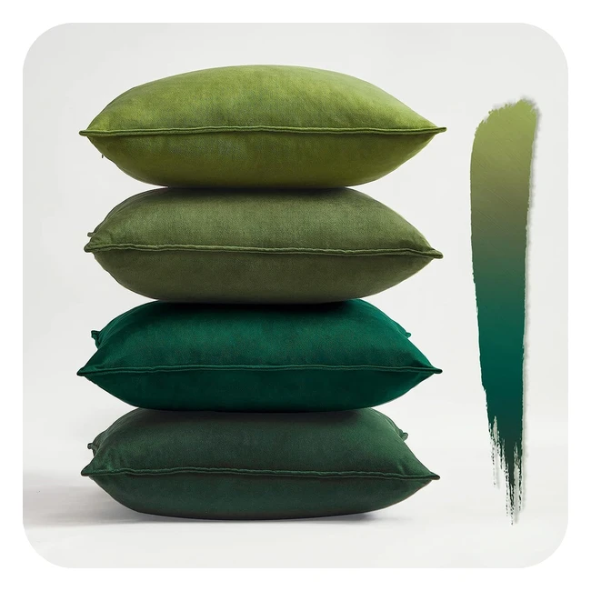 Housses de coussins décoratives Topfinel 50x50 - Lot de 4