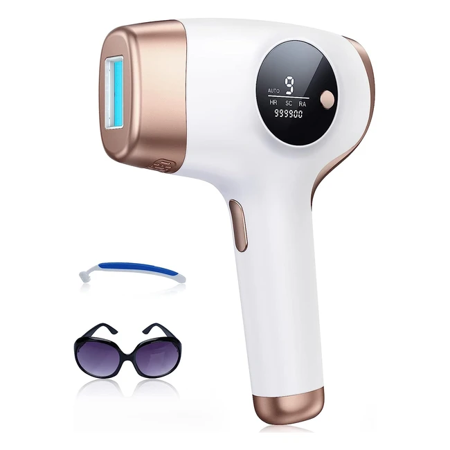 3 in 1 IPL Hair Removal Device | Higher 9 Energy Level | Painless | 999990 Flashes