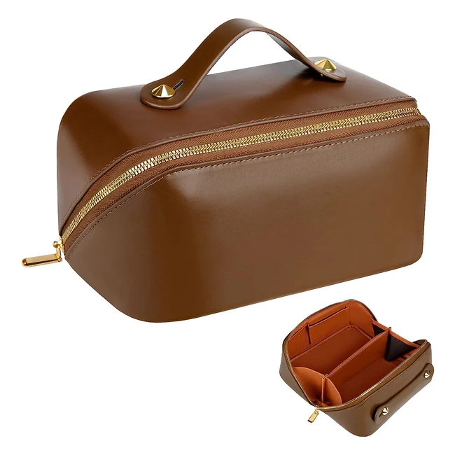 Trousse Maquillage Femme Juyano Grande Capacité Voyage Portable Cuir PU