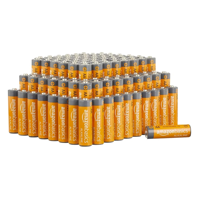 Batterie Alcaline AA 1.5V Performance - Confezione da 100 - Amazon Basics