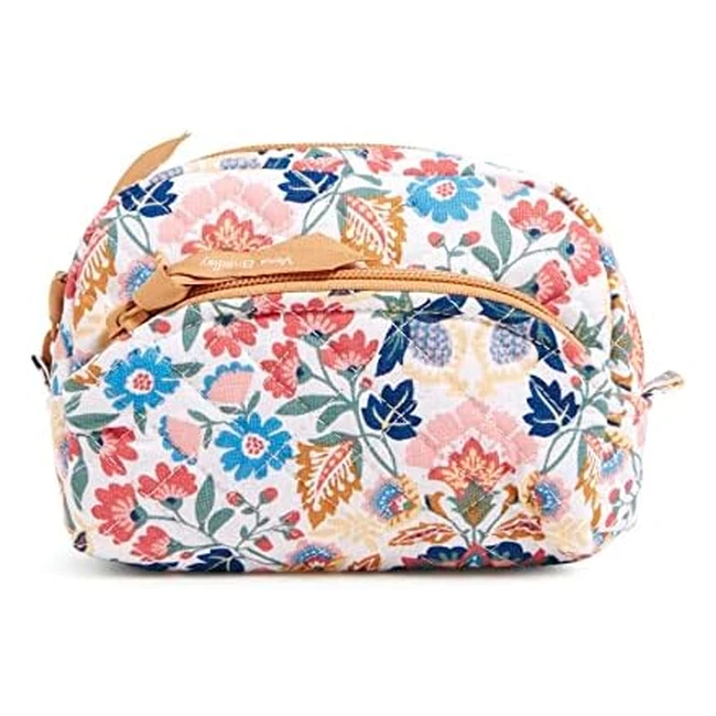 Vera Bradley Mini Kosmetiktasche, Baumwoll-Make-up-Organizer, Modell 2842116152
