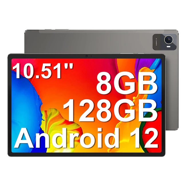 Jumper Gaming Tablet 1051 Zoll 8GB RAM 128GB ROM Android 12 T616 Octacore Dual SIM 4G LTE 5G24G WiFi 4 Speaker