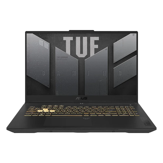 ASUS TUF Gaming F17 Laptop, 17,3'' WQHD 240Hz/3ms entspiegeltes IPS Display, Intel Core i7-13700H, 16 GB RAM, 1 TB SSD, NVIDIA RTX 4060, Windows 11, QWERTZ Tastatur, Jaeger Gray