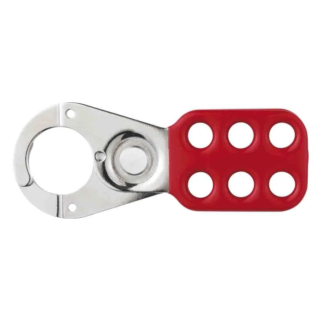 Abus H701 Aspa de Control de Acero Endurecido Rojo 115x45mm