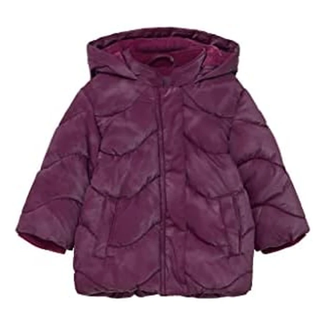 s.Oliver Babymädchen Daunenmantel, warm wattiert, mit gefütterter Kapuze