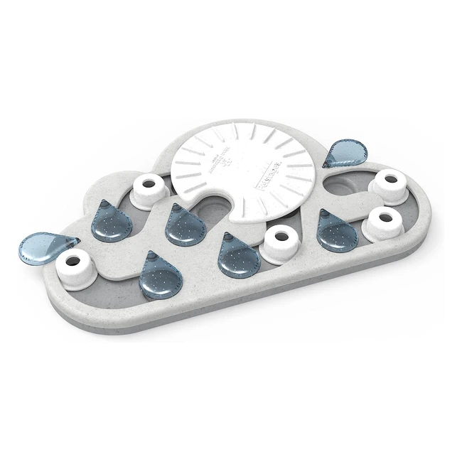 Nina Ottosson by Petstages - Regentag-Puzzle für Katzen - Interaktives Intelligenz-Snackspielzeug