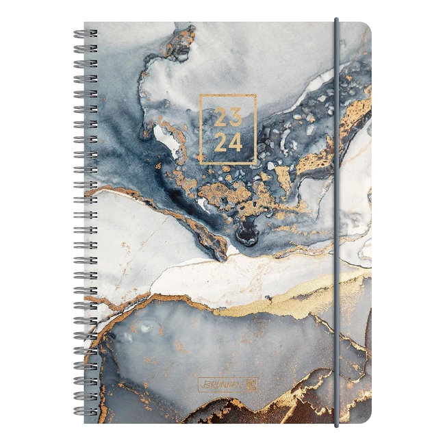 Brunnen Edelstein Schülerkalender 2023/2024 2 Seiten 1 Woche A5 bunt