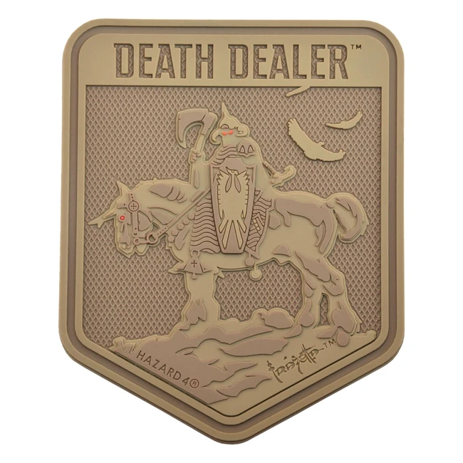 Parche Hazard 4 Death Dealer por Frank Frazetta - Referencia: Coyote