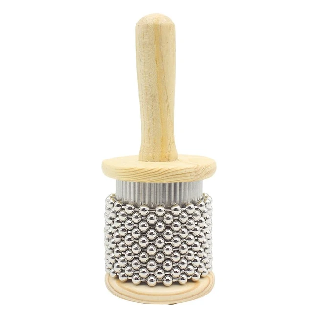 Cabasa en bois - Instrument de percussion - Taille S