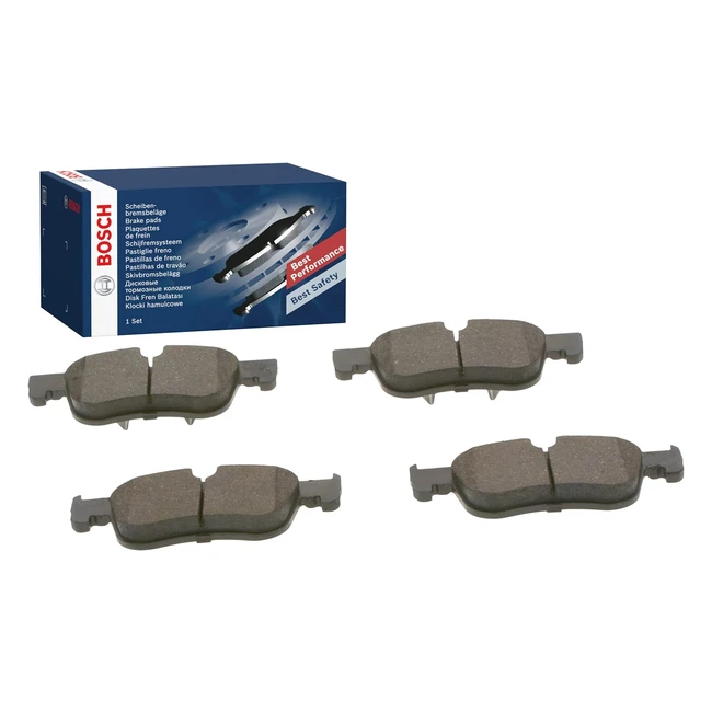Pastiglie Freno Bosch BP1690 - Asse Anteriore - Certificato ECE R90 - Set di 4