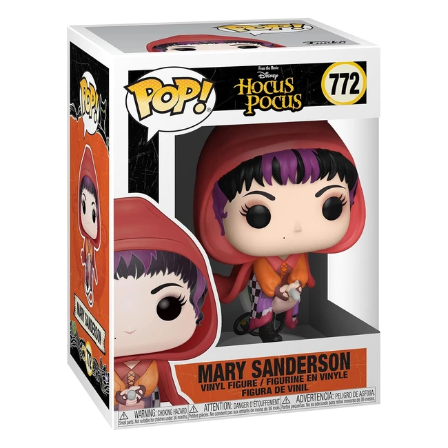 Funko Pop Disney Hocus Pocus Mary Sanderson Vuelo Figura Vinilo Coleccionable