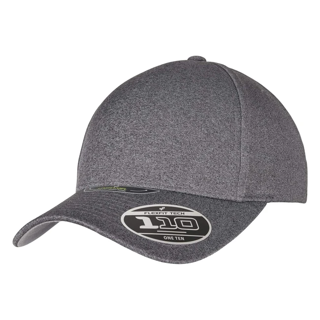 Gorra Flexfit 110 Melange Unisex Adulto - Gris Oscuro - Talla Única