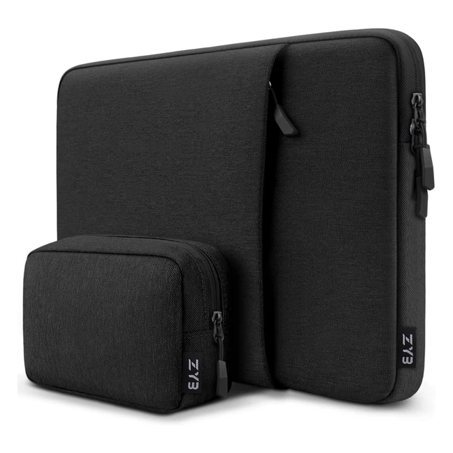 Funda PC Portátil 15.6 Pulgadas para Lenovo ThinkPad Ideapad HP Acer Dell Chromebook Surface Laptop - Bolsa Negra