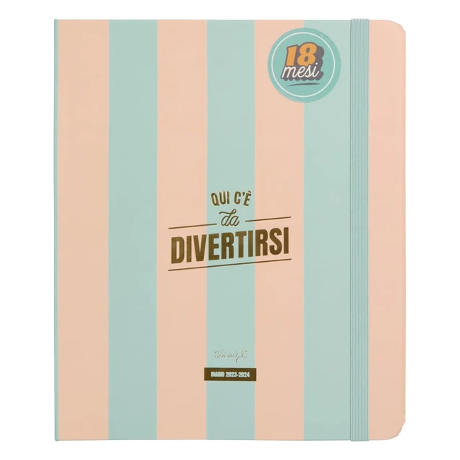 Diario Scolastico MrWonderful Office 202324 Settimanale 18 Mesi - Divertiti Organizzando!