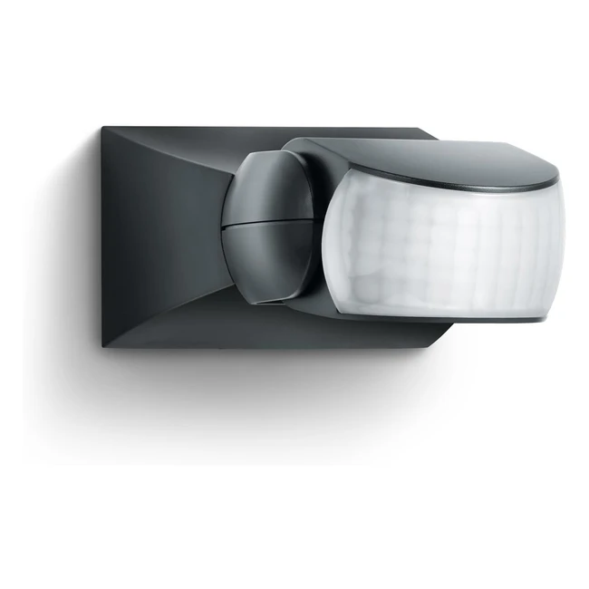 Steinel Sensore di Movimento IS 1 - Rilevatore con Angolo Rilevazione 120°, Raggio d'Azione 10m - Nero