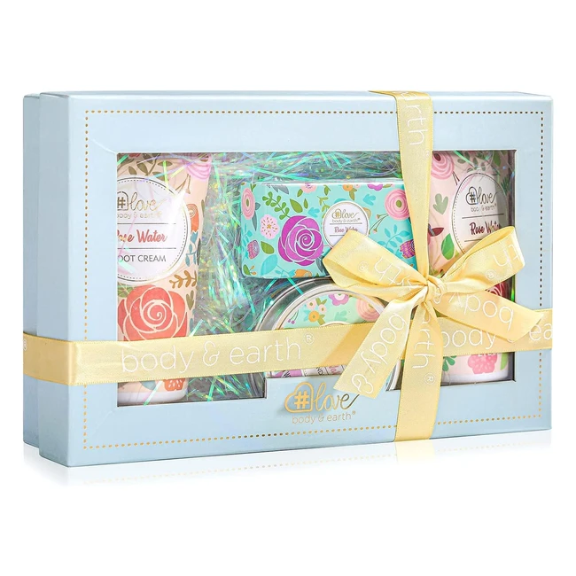 Set Creme Regalo Donna - Cura della Pelle - 4 Pcs - Crema Mani, Crema Piedi, Candele Profumate - #RegaloFestaDellaMamma