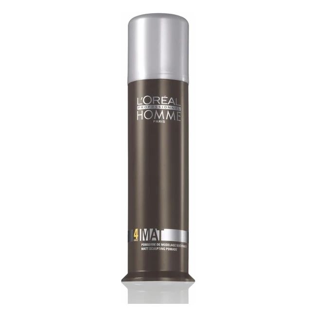 L'Oréal Professionnel Homme Pomata Capelli Matte 80 ml - Acquista ora!