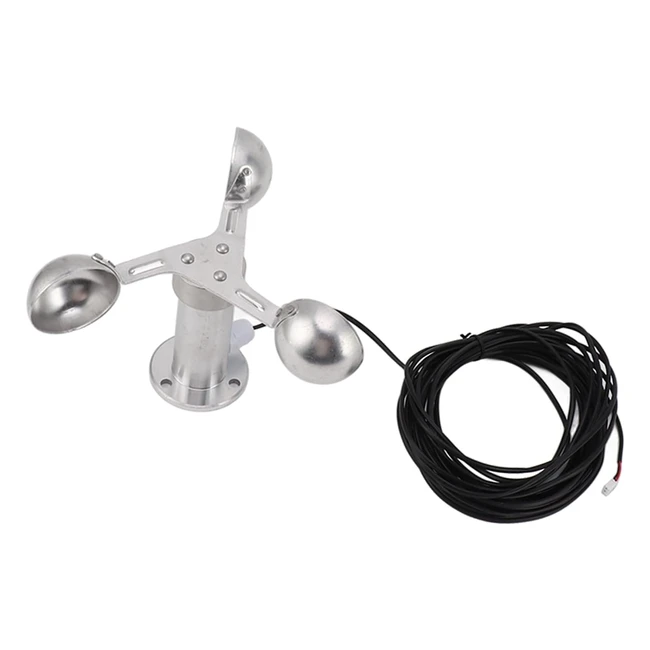 Anemometro in lega di alluminio - Misuratore di velocità del vento