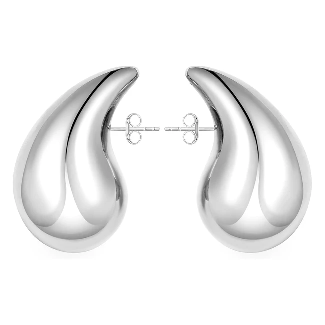 Orecchini Donna Dupes Oro 18k Argento 14k Goccia Anallergici