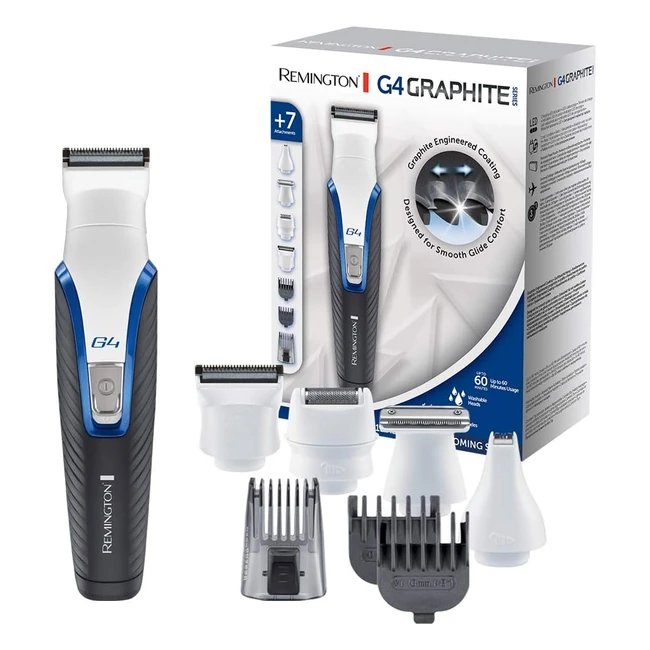 Recortadora de Barba y Cortapelos G4 Graphite Series - Remington PG4000