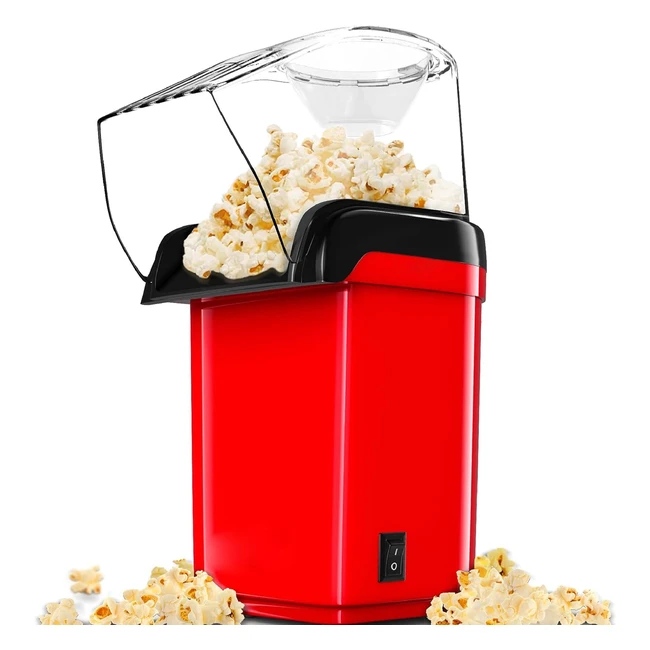 Macchina per popcorn Gadgy ad aria calda retr, senza grassi e senza olio