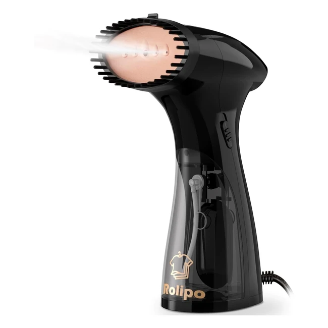 Rolipo Clothes Steamer - Handheld Garment Steamer for Home Office and Travel - Fast Heatup, Compact and Lightweight - Wrinkle Remover