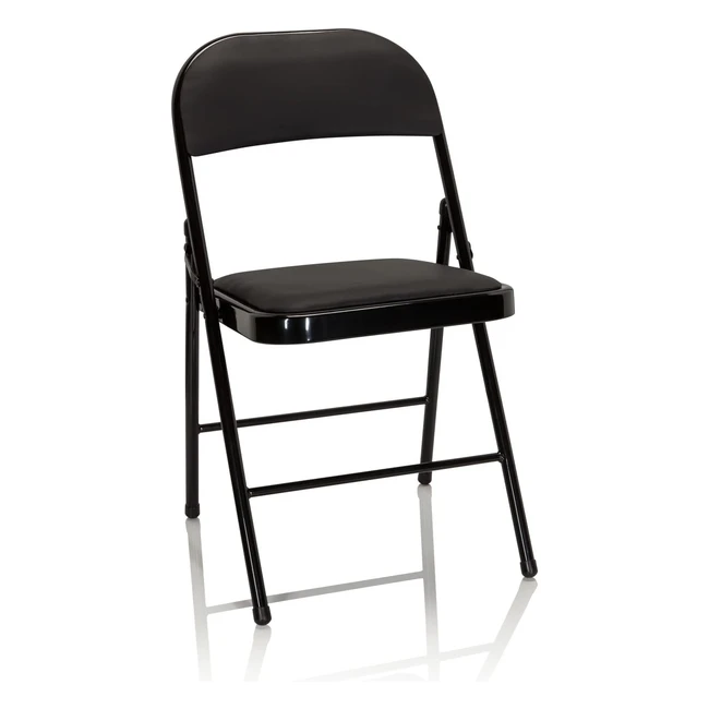 HJH Office Tudela Klappstuhl, bequem, leicht zu reinigen, vielseitig einsetzbar