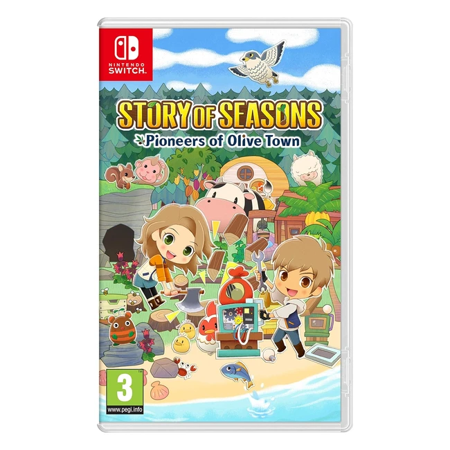 Story of Seasons Pioneers of Olive Town Nintendo Switch - Discover, Build, and Cultivate your Farm