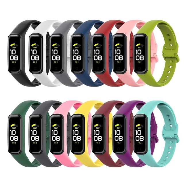 Cinturino Senmore per Samsung Galaxy Fit2 - 14 pezzi - Traspirante e Sportivo