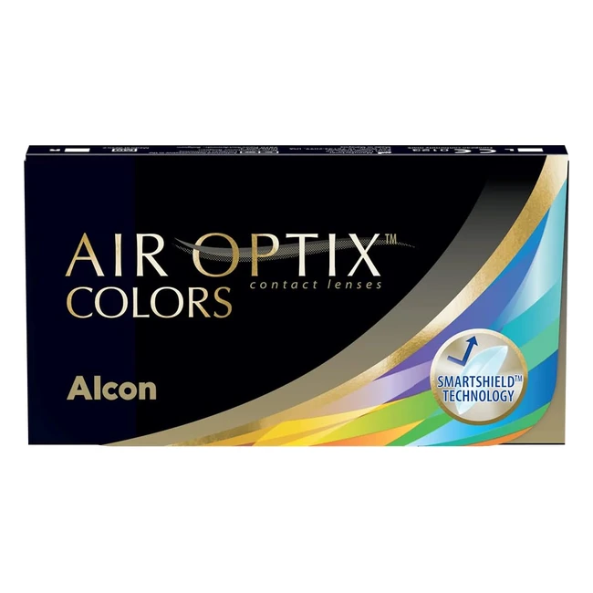 Air Optix Colors - Lenti a contatto mensili colore Pure Hazel - BC 86 mm - Dia 142 mm - 125 Diopt