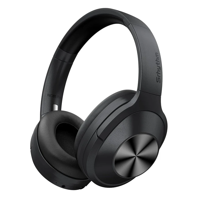 Cuffie Wireless Bluetooth SRhythm NC85 con Cancellazione Attiva del Rumore ANC Ibrida - Suono HD, Ricarica Rapida, Batteria di Lunga Durata