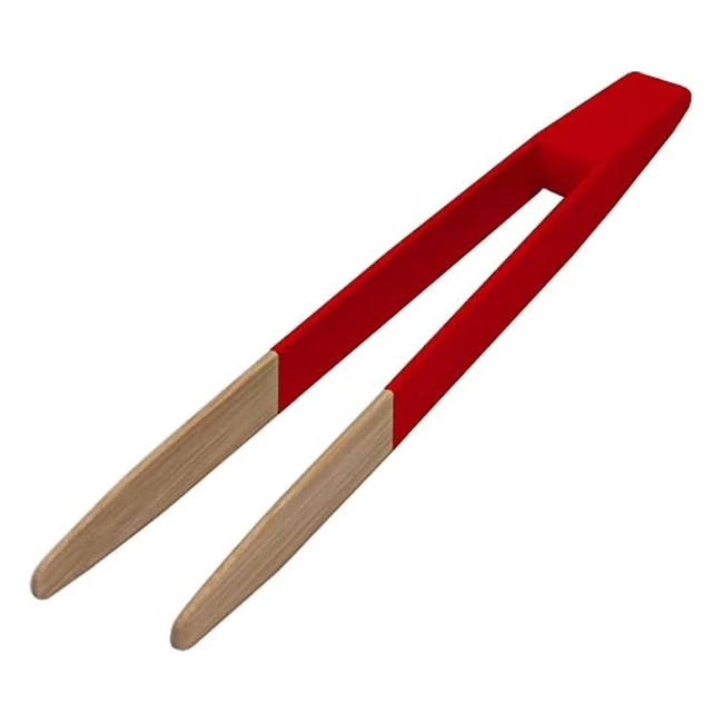 Pinza de cocina Pebbly rojo 30 cm - Ligera y segura