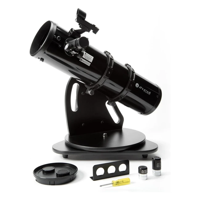 Télescope réflecteur portable Zhumell ZHUS0031 Z130, noir