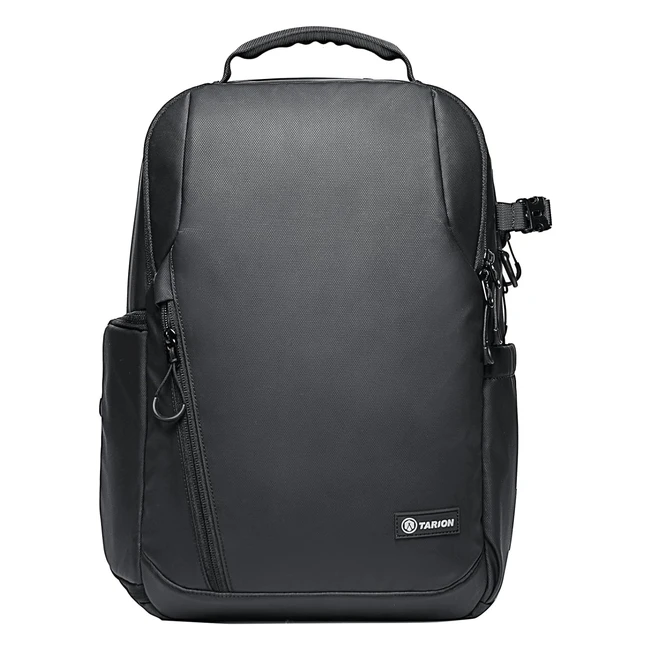 Tarion Mochila Cámara Fotográfica Impermeable - Bolsa SLR con Compartimento para Portátil 14" y Cubierta Lluvia