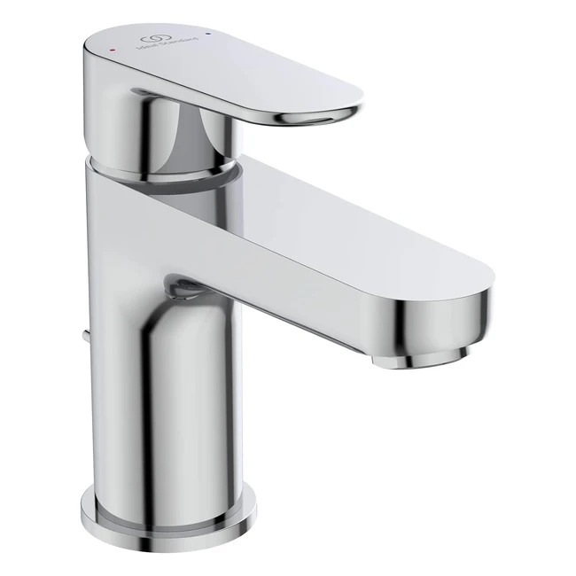 Ideal Standard BC698AA Cerafine O Waschtischarmatur mit Zugknopf Ablaufgarnitur