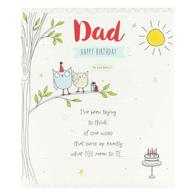 Biglietto Compleanno Papà UKG791652 - Carlton Cards