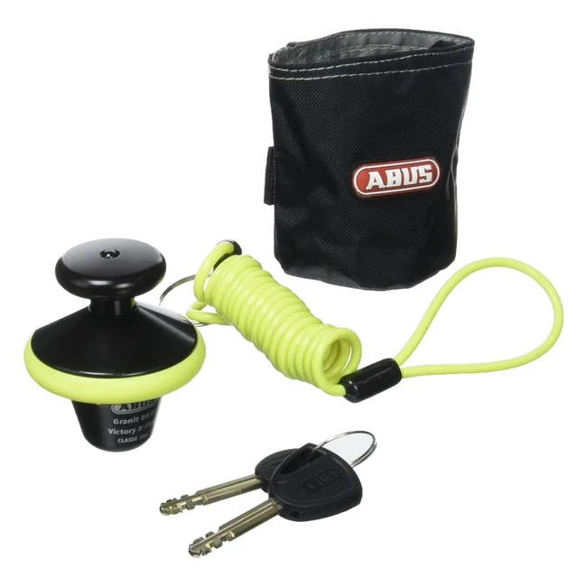 Antifurto a disco ABUS 578632 68 III SRA Black/Gelb CSB - Facile da montare