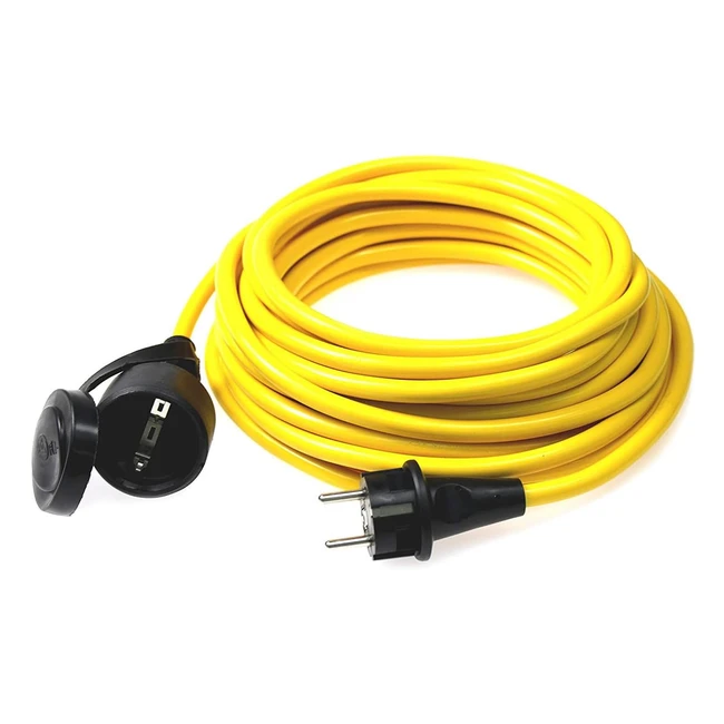 Asschwabe Tankverlängerung K35 ATN07 V3V3F 3G15 IP44 gelb für den Außenbereich