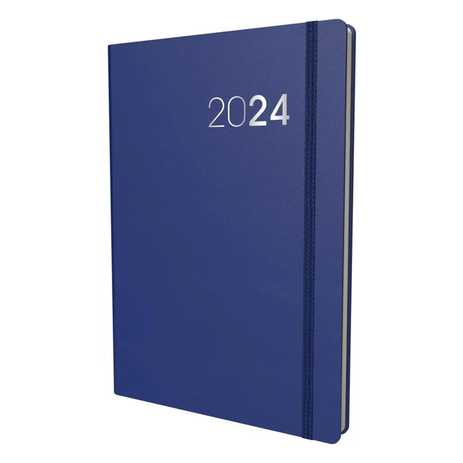 Collins Legacy 2024 Diary A5 Week to View Business Planner and Organizer - Red