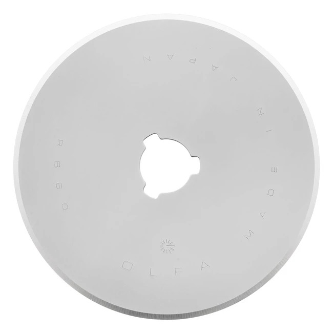 Lame Ricariche Olfa 60mm, Confezione da 5, Carburo di Tungsteno, Grigio - Alta Qualità