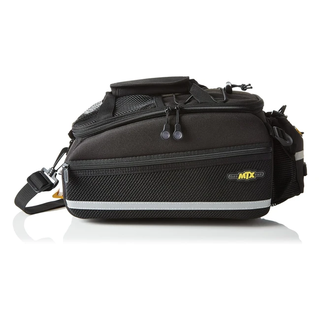 Alforja Topeak MTX Trunk Bag EX - Panel rígido - Portabotellas - Negro