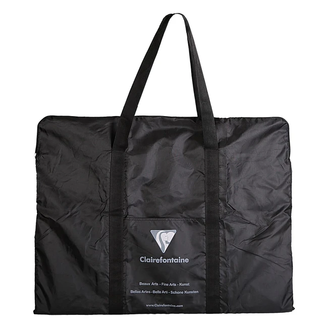 Clairefontaine 97045C - Rollo de tela adhesiva negro 59x75 - ¡Ideal para tus obras artísticas!