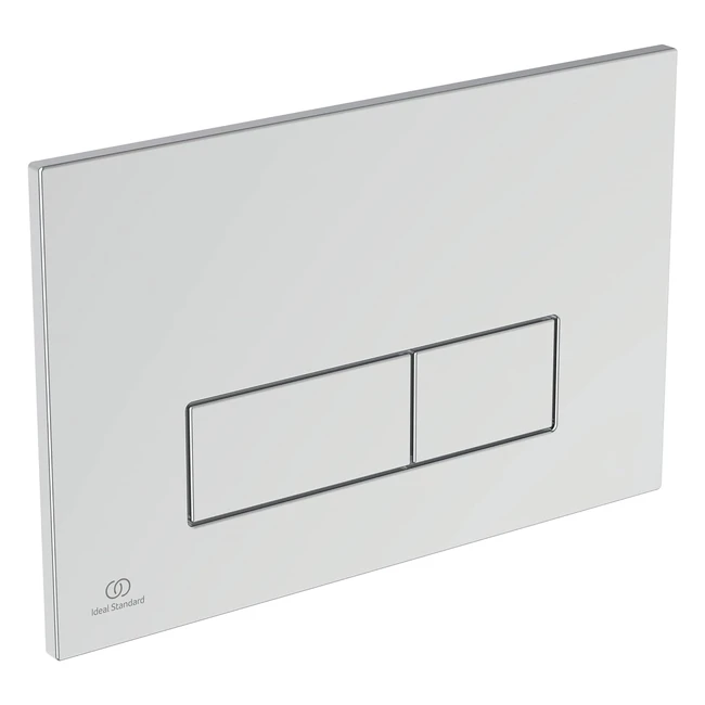 Ideal Standard Oleas R0119AA Betätigungsplatte - Doppel-Spülung - Hochwertiges ABS-Kunststoff - Kratzfest