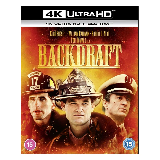 Backdraft Blu-ray 4K UltraHD 1991 Region Free - Limited Stock!