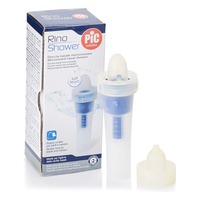 Ducha Rino para Aerosol de Pistón 940 g - Limpieza Nasal y Hidratación