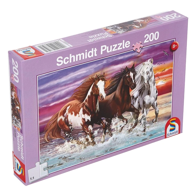 Schmidt Spiele 56356 Pferde Kinderpuzzle 200 Teile bunt - Jetzt kaufen!