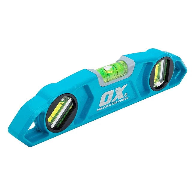 Nivel burbuja Ox Pro 230mm - Precisión 0.5mm - Imanes de tierras raras