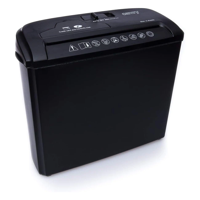 Destructeur de cartes papier Camry CR 1033 - Taille unique - Compact et puissant